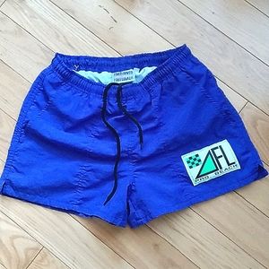 Vintage Footlocker High rise Neon Shorts S…